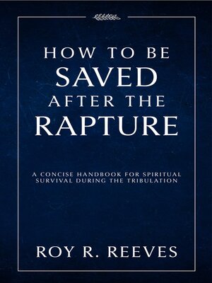 cover image of How to Be Saved After the Rapture